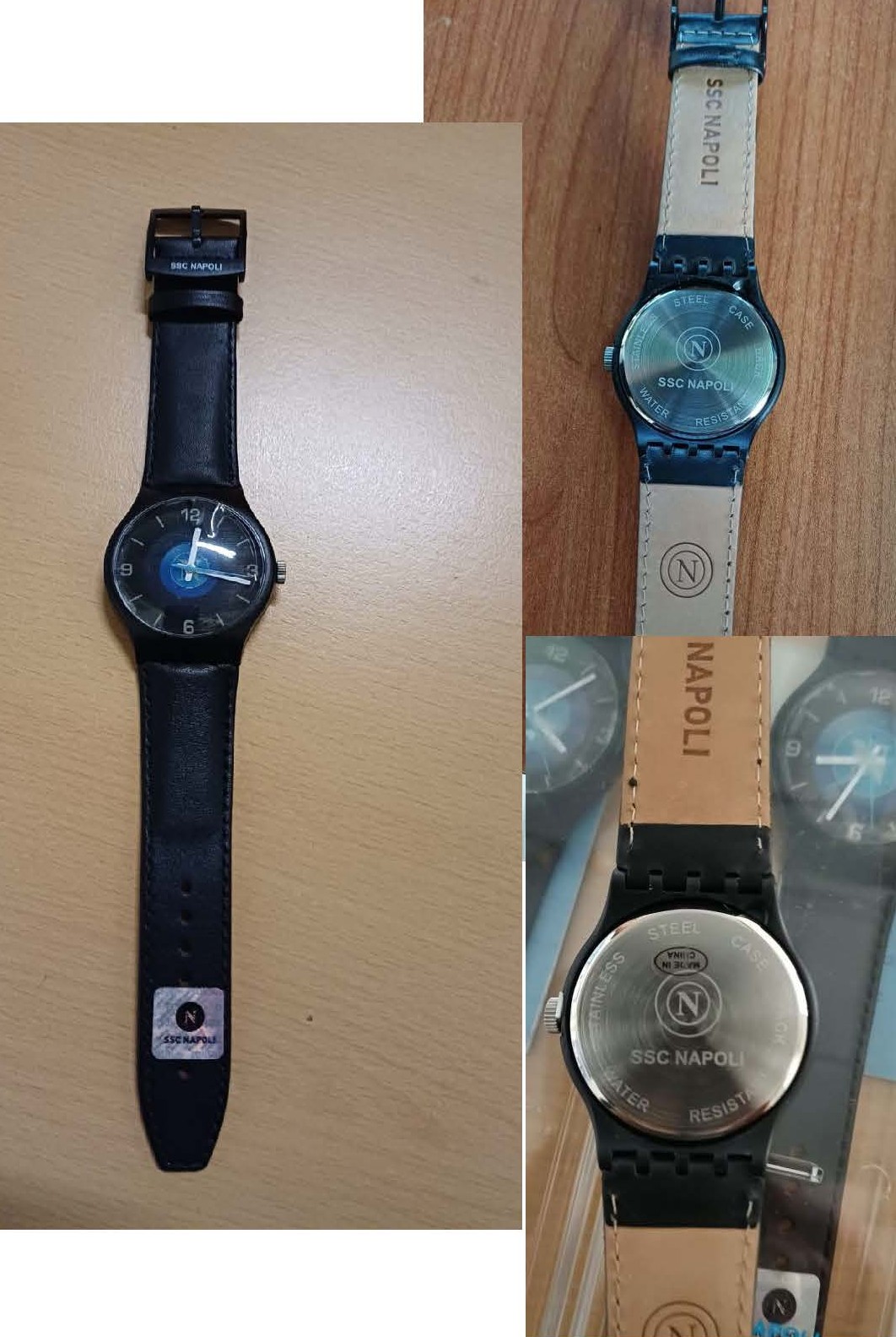 Orologio calcio Napoli