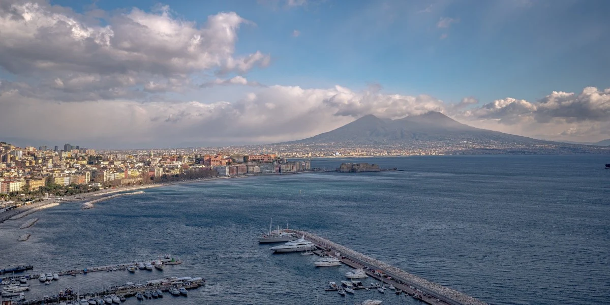 Panorama del Golfo di Napoli